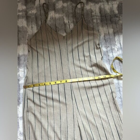 Zara Striped Flowy Jumpsuit with Straps Size Small - Picture 9 of 10